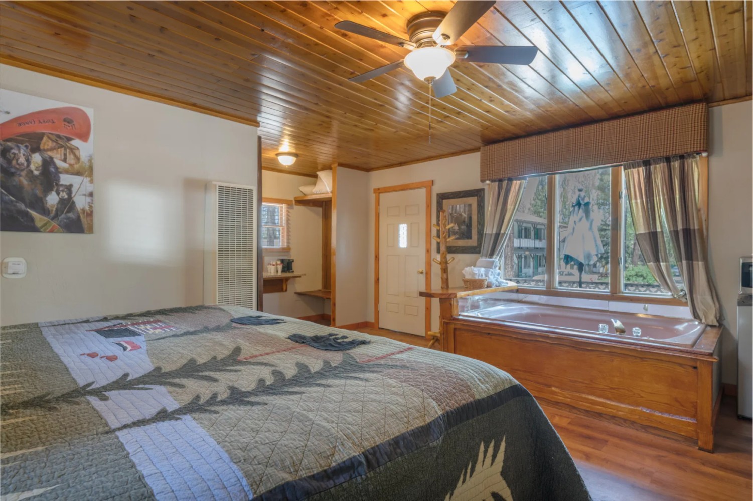 Belclare Cabin interior at The Burgundy — view 2